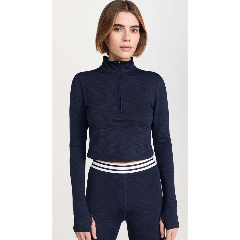 Splits59 Stevie Active Rib Half Zip New with Tags Size Small